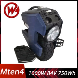 스마트 Begode-Mten4 전기 외발자전거 Gotway 신형 모노사이클 84V 750Wh 1000W 11 인치 휠 Mten 4..