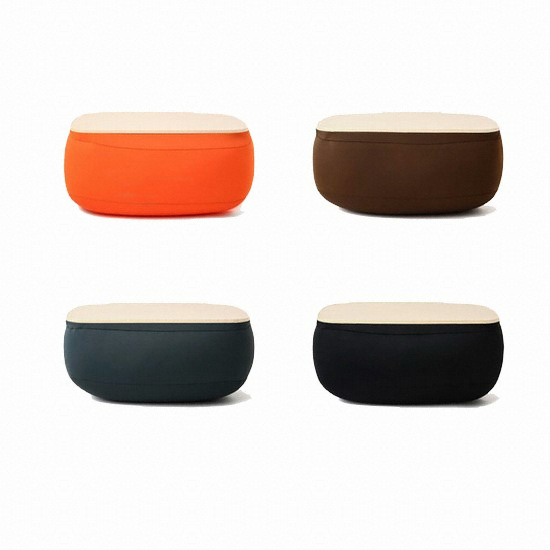 주디자인 타볼리노 플라스틱 쿠션 테이블 (36x26cm)_이미지