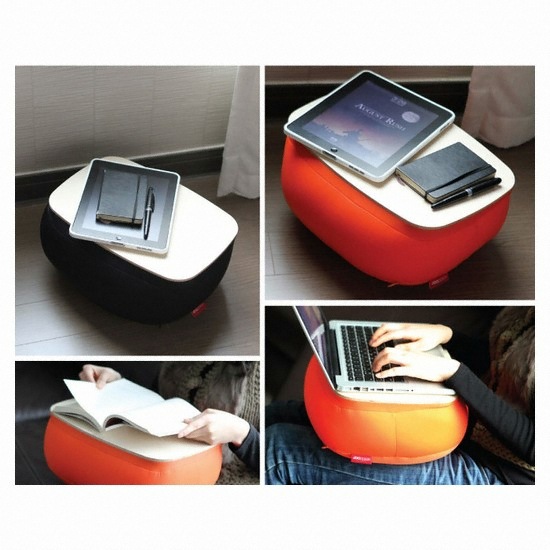 주디자인 타볼리노 플라스틱 쿠션 테이블 (36x26cm)_이미지