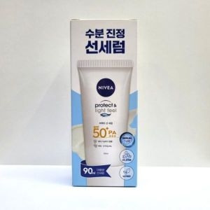 프로텍트 수분진정 선세럼 90ml 썬크림 썬밤 선크림 여름 워터프루프선 쿠션