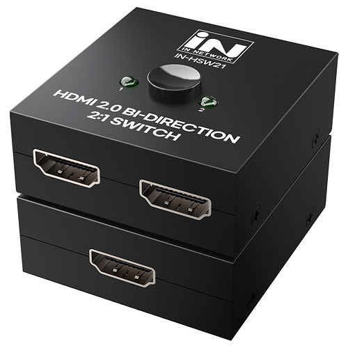 인네트워크 IN-HSW21 2:1 HDMI 양방향 선택기