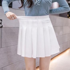 오노마 ONM 2컬러 밴딩 플리츠스커트 테스커트 미니스커트 37292440_이미지