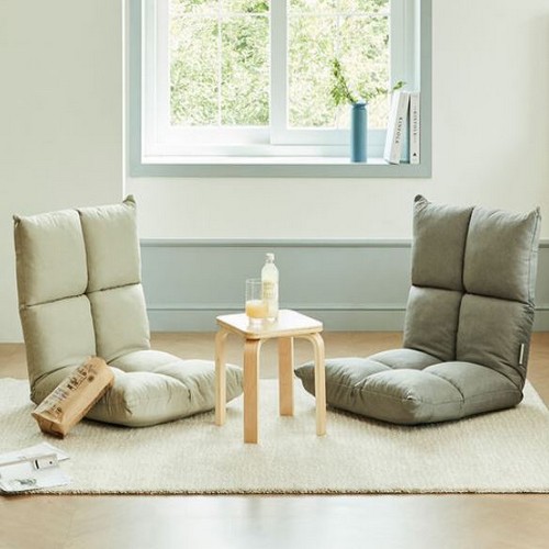 휴 조이 패브릭 좌식소파 1인용