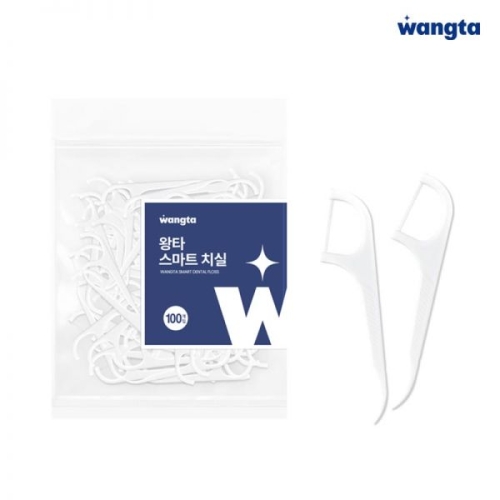 왕타 스마트 치실 100개 (1개)_이미지