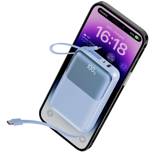 아우스힐 일체형 대용량 보조배터리 DX425 20000mAh_이미지