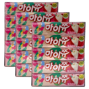크라운제과 마이쮸 핑크리치 44g (45개)
