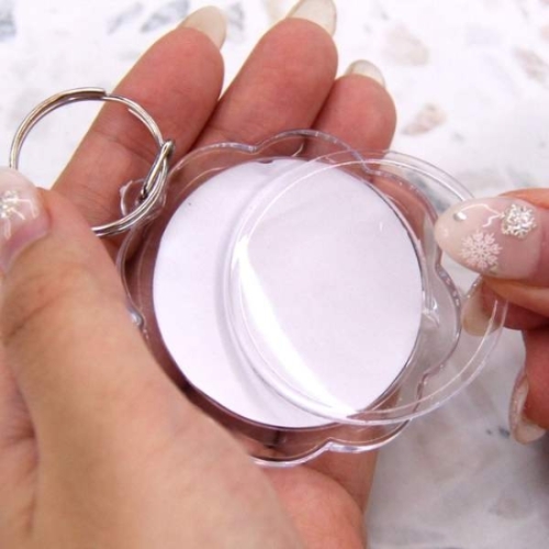 라일리 Rly bns 투명 포카 증명사진 키링 꽃 44676876_이미지