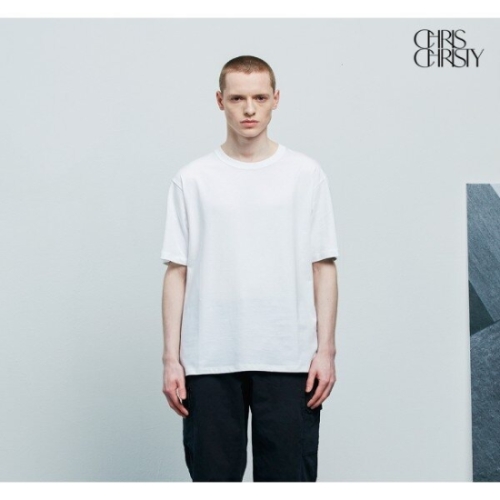 크리스크리스티 남성용 아키텍쳐 아트웍 반팔티셔츠 KKMASWMAR05 95 M WHITE