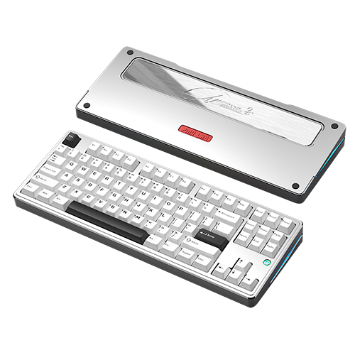 PMO AURORA 80 유무선 기계식 실버 (월신축)