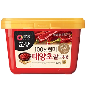청정원 순창 현미 태양초 찰고추장 500g (1개)_이미지