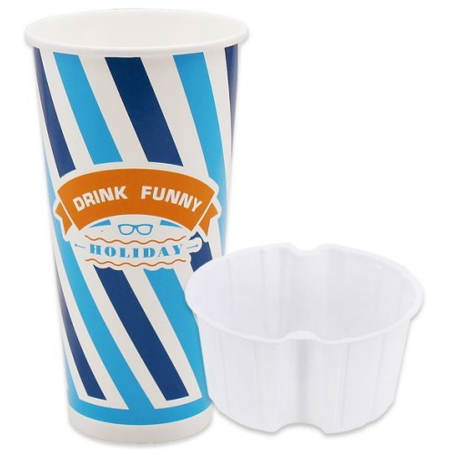 이룸팩 22온스 음료컵+콜팝속컵 (100개)