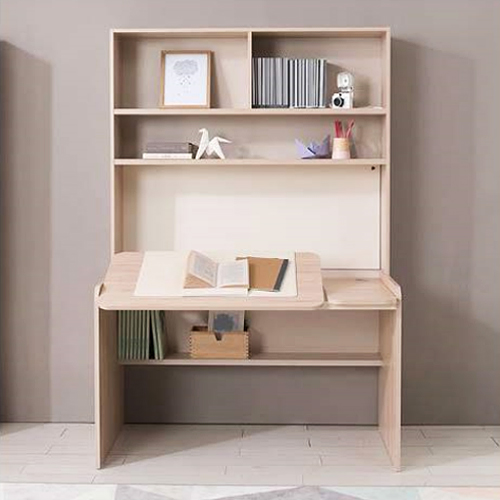 로넌 각도높이조절 전면책상+책상 패드+조명