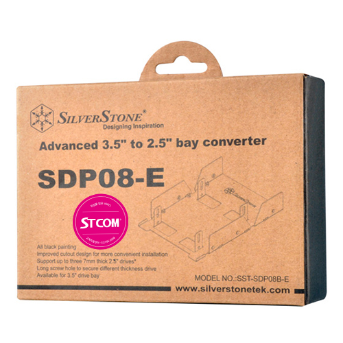 SilverStone SDP08-E SSD 가이드 STCOM_이미지