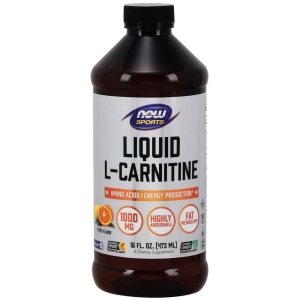  나우 스포츠 엘카르니틴 1000mg 리퀴드 감귤맛 NOW Sports L-Carnitine Liquid Citrus Fla..