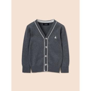 빈폴 KIDS Essential 면 브이넥 카디건 애쉬 BI515AUE14