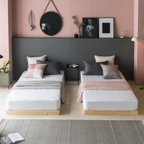 아씨방 스타크 저상형 패밀리침대 SS+SS (매트별도)