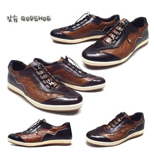 서림인터내셔날 갓슈 발렌17_그레일 소가죽수제화 스니커즈 캐쥬얼 2060692