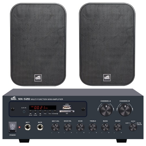 GNS MA-520 + GIPS-60 (스피커, 1조)_이미지