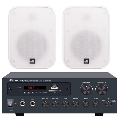 GNS MA-520 + GIPS-60 (스피커, 1조)_이미지
