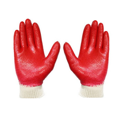 동원 적색 온코팅 장갑 (1켤레)