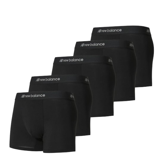 뉴발란스 코어 모달 드로즈 블랙 5PACK NBXDFA501M (5매)_이미지