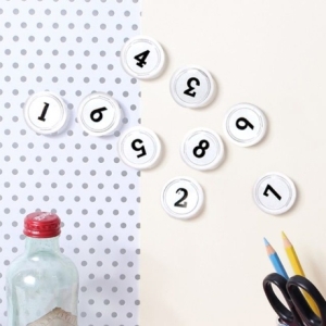 [불명] 사무실 학교 가정 마그피아 숫자 자석 교구 홀더 자석교구 자석칠판 숫자판 한글자석 자석글자 유아자