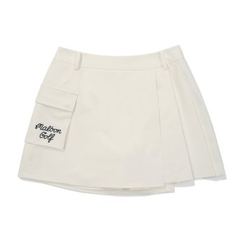  말본골프 아웃포켓 플리츠 스코트 M5222PHP39CRM