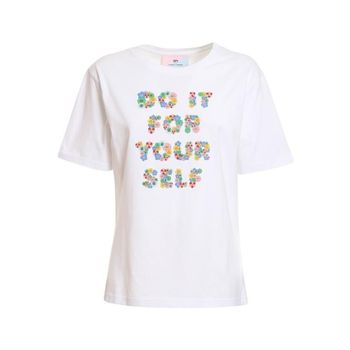 키아라페라그니 화이트 반팔 티셔츠 84378545_이미지