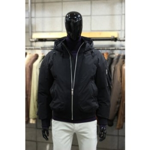 빠니깔레 MARIO드랍숄더릴렉스핏 덕다운 블랙후드블루종 m-qcjp64bk 458934
