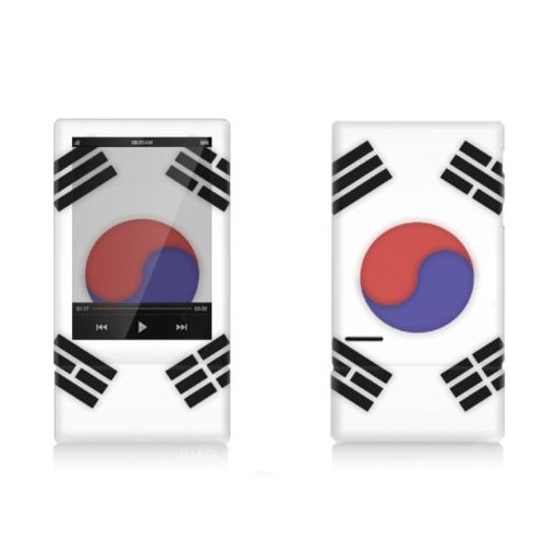아이리버 U100 스킨 스티커/스타일리쉬 스티커