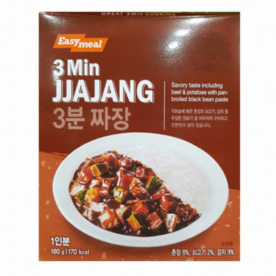 오뚜기 이지밀 3분 짜장 180g (1개)