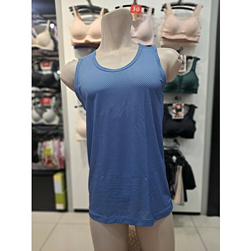 메쉬 스카이블루 남성런닝BHMRX212