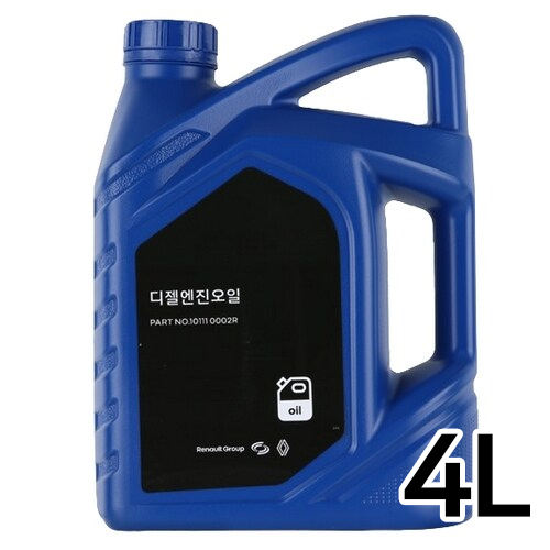 르노삼성자동차 디젤 엔진오일 최고급 5W30 4L_이미지