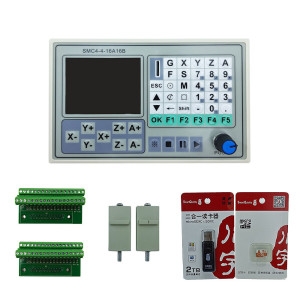 CNC 컨트롤러 SMC4 4 16A16B 오프라인 컨트롤러 50KHZ 4 Achsen 브레이크아웃 보드 조각 그라버 기계