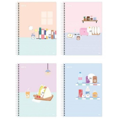 2500 아이보리 노트 숑숑비숑