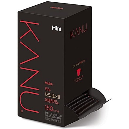 동서식품 맥심 카누 다크 로스트 아메리카노 미니 150T (5개)