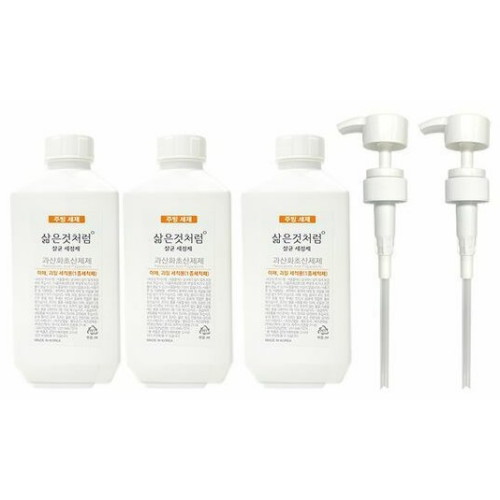 장인제약 ㅤ삶은것처럼 살균 주방세제 600ml (3개)_이미지