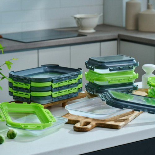 경서프라스틱 ㅤ스키니락 밀폐용기 10종 세트_이미지