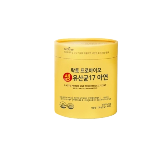  메디트리 락토프로바이오 생유산균17 아연 2g 60포 [1개]