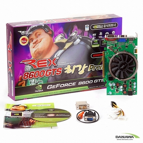 Rextech ������ ������ 8600GTS �ְ� Premium 256MB