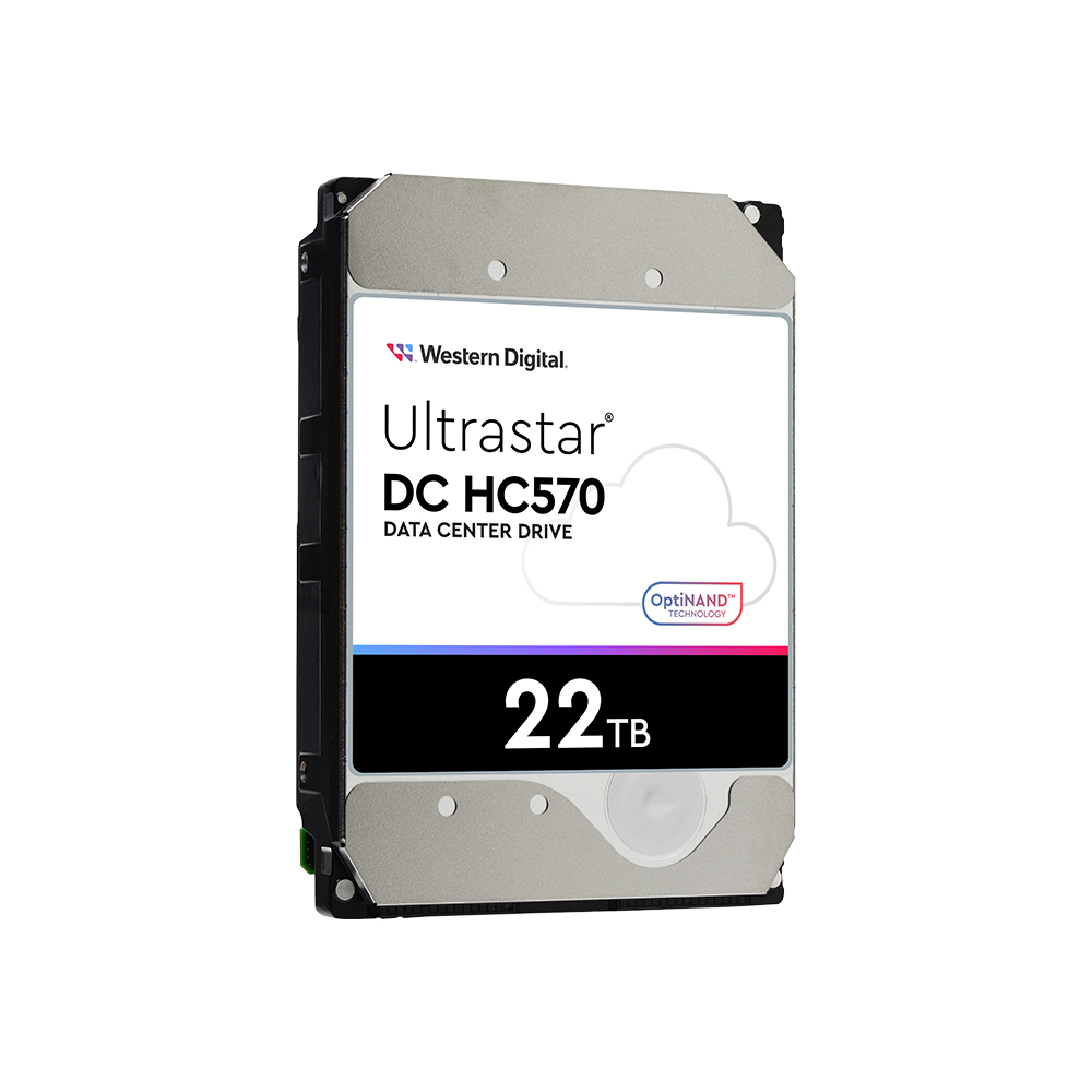 Western Digital Ultrastar DC HC570 박스 패키지 7200/512M WUH722222ALE6L4 (5x22TB)_이미지