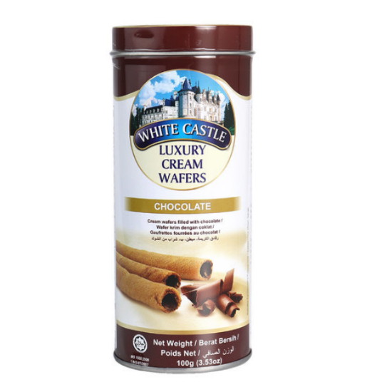 화이트캐슬 럭셔리웨이퍼 초콜릿향 100g
