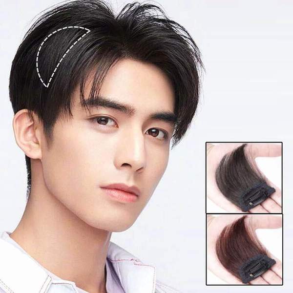 907DNK05 부분가발 정수리가발 헤어피스 자연형 붙임머리