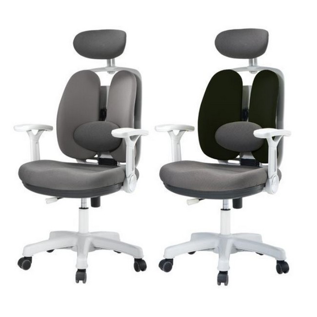 비엠코리아 K2 듀얼등받이 책상의자