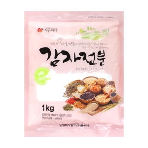 류씨네 감자전분 국내산 1kg이미지입니다. 누르면 해당 게시물로 새창이동합니다.