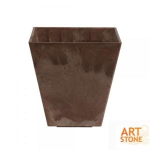 아트스톤 스퀘어 엘라 인테리어 사각화분 (35cm)_이미지