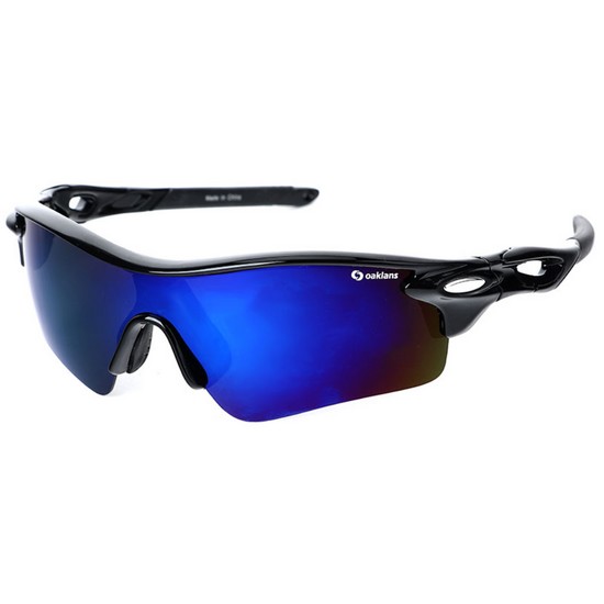 오클랜즈 Q320 (블랙프레임 블루밀러편광)_이미지
