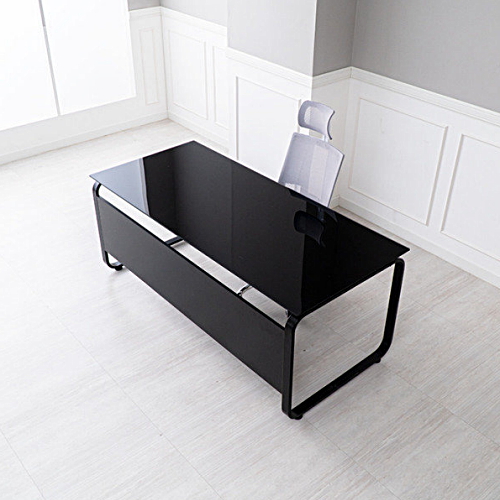 데임 강화유리 A형 책상용 책상