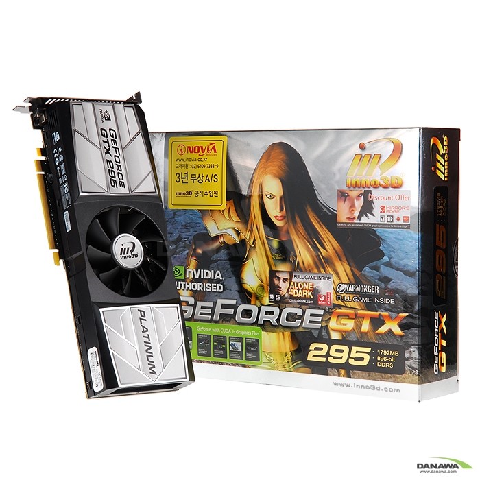 INNO3D ������ GTX295 PLATINUM D3 1.8GB