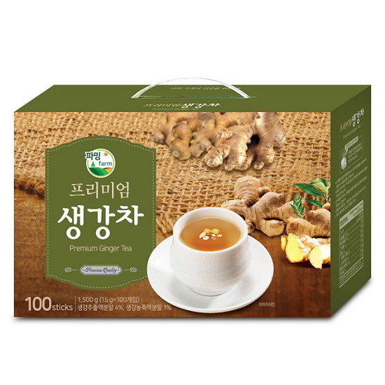 송원식품 파밍 프리미엄 생강차 100T (2개)_이미지